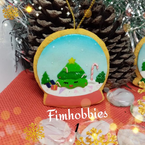 boule à neige sapin