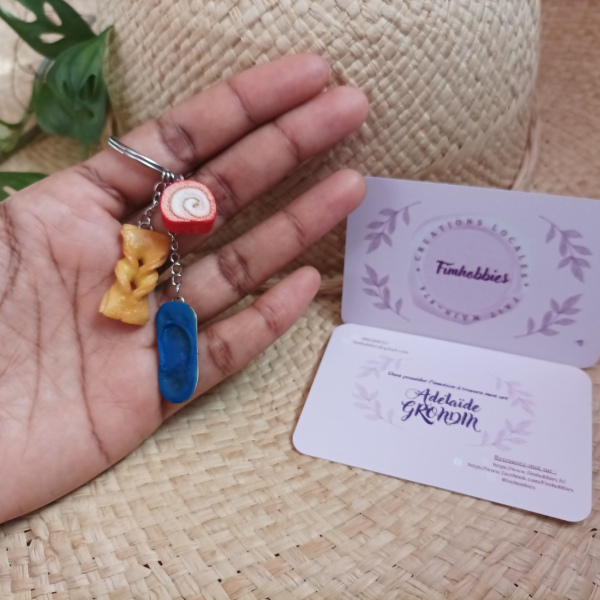 souvenir réunion: cravate/savate/chemin de fer