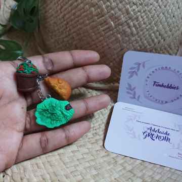 souvenir réunion: pinte piments/pâté créole/réunion