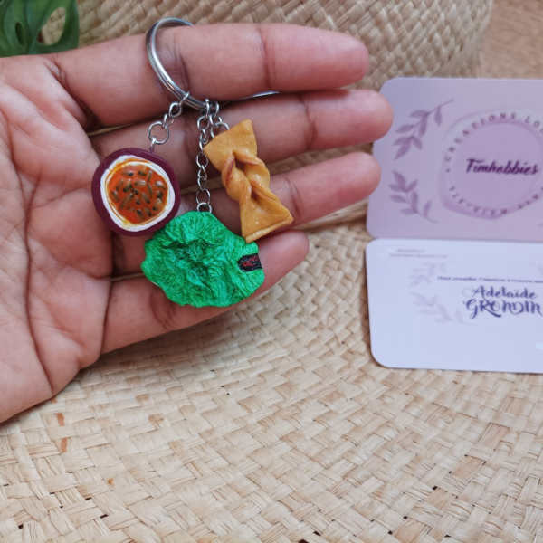 souvenir réunion: fruit de la passion/réunion/bonbon cravate