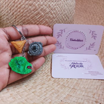 souvenir réunion: samoussa /réunion/marmite