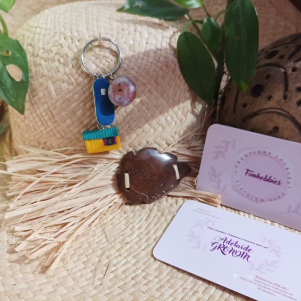 souvenir réunion: savate/macatia/case créole