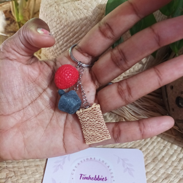 souvenir réunion: bertel / letchis / pilon