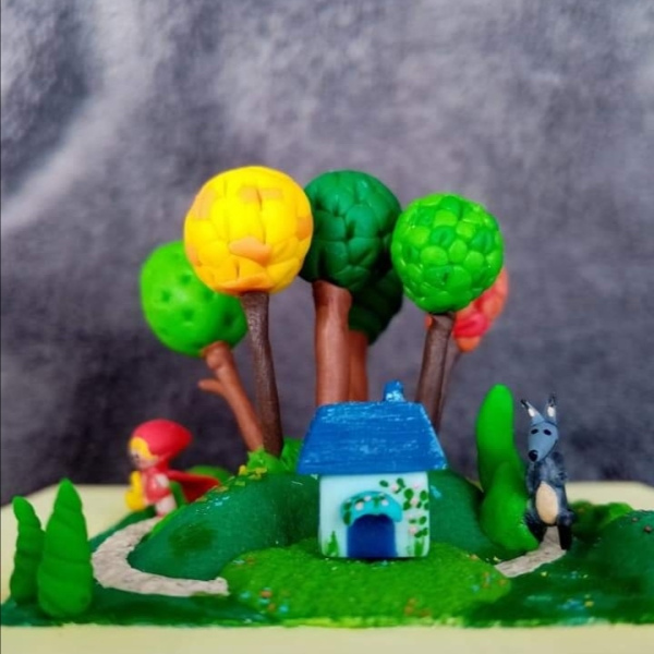 Boîte Petit chaperon rouge 