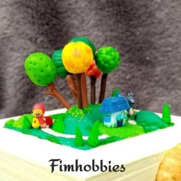 Boîte Petit chaperon rouge 