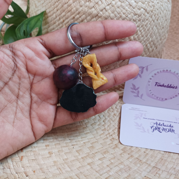 souvenir réunion: fruit de la passion/réunion/bonbon cravate