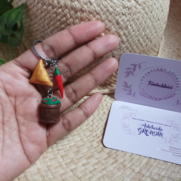 souvenir réunion: piment/pinte piments/samoussa