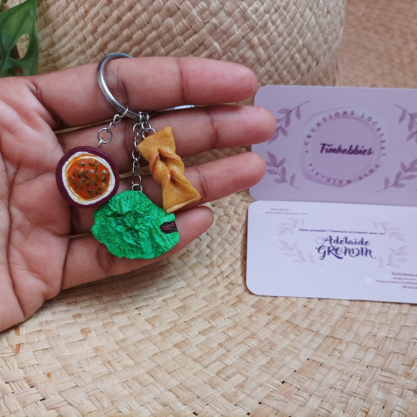 souvenir réunion: réunion/passion/cravate