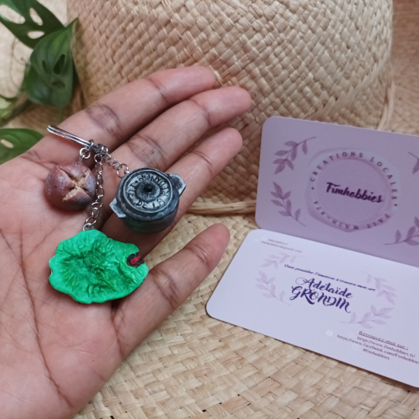 souvenir réunion: réunion/marmite/macatia